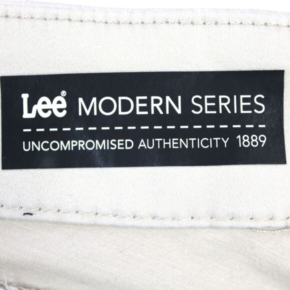 Lee Modern Series Curvy Fit Trouser Pants Straight Leg No Gap Waistband Causal - Picture 8 of 11
